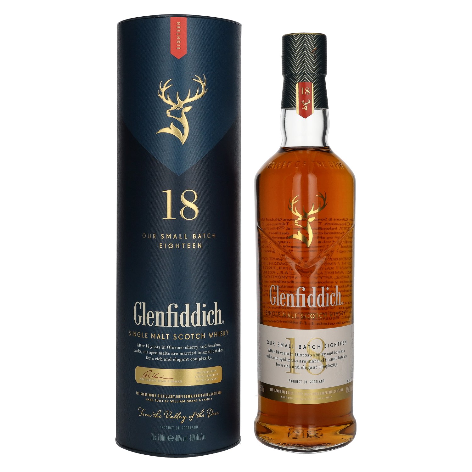 Glenfiddich 18 Years Old OUR SMALL BATCH Glenfiddich 18 Years Old OUR SMALL BATCH - Image 1