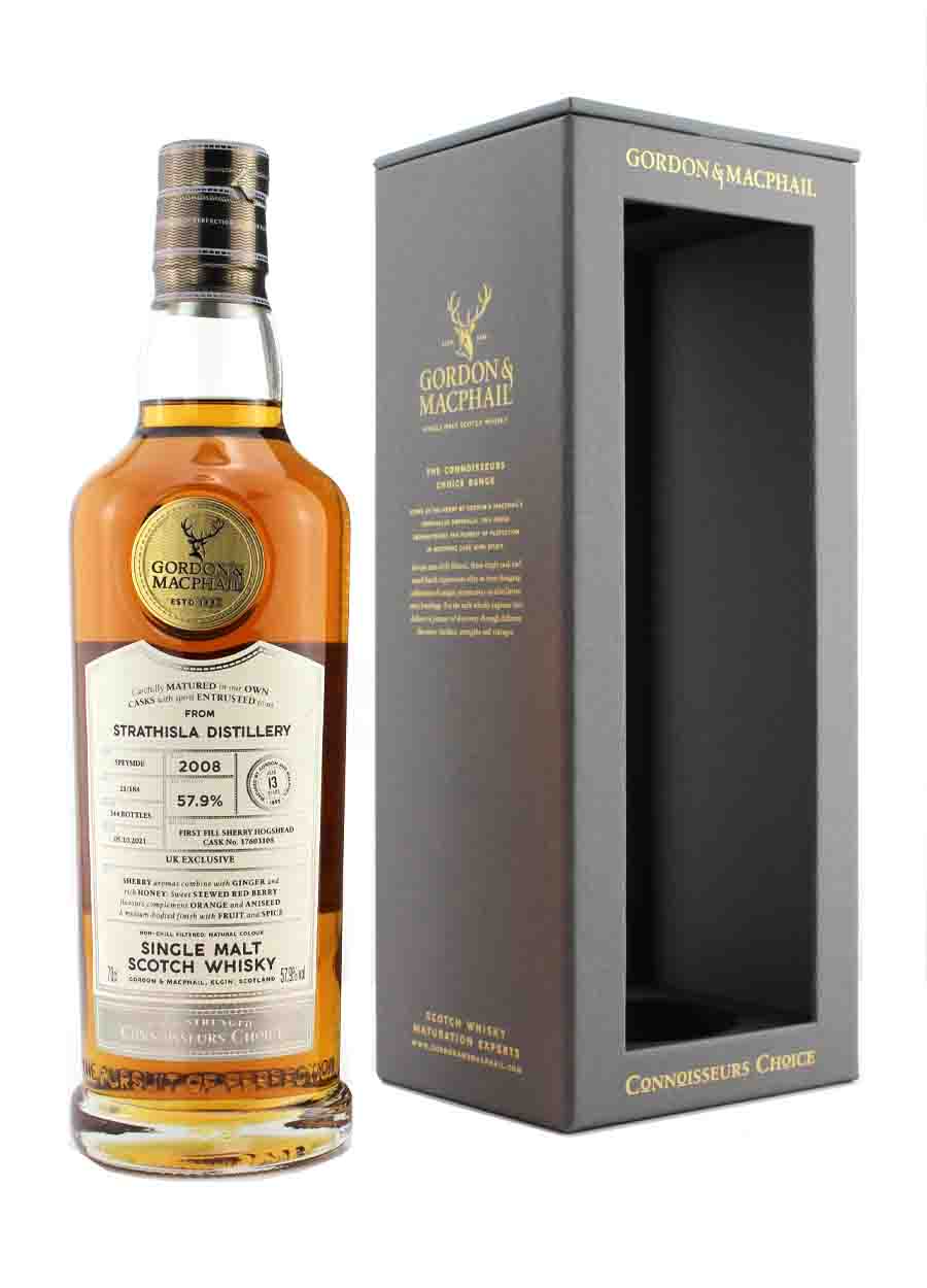 Strathisla-Gordon-MacPhail-13-Year-Old-2008-57.9-F-900x1250-1 STRATHISLA-GORDON & MACPHAIL 2008 57,9% - Image 1