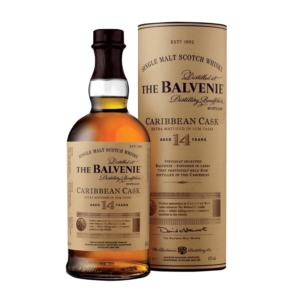 Balvenie-Caribbean-Cask-0.7l-14.YO-1 The Balvenie Caribbean Cask 14 Y.O. - Image 1