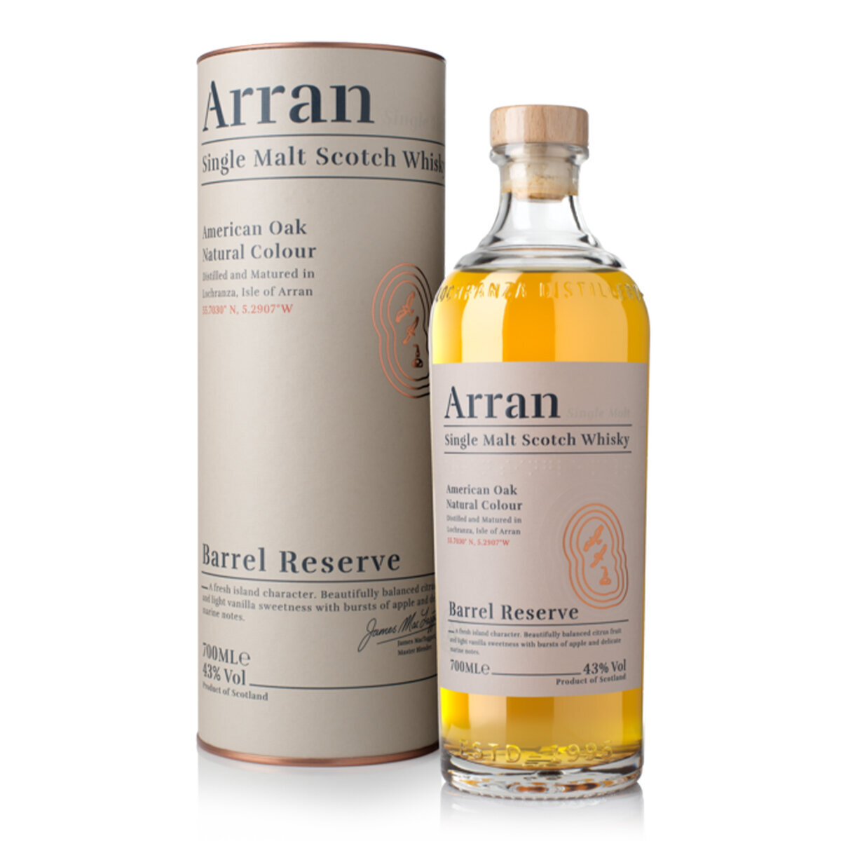 Arran Barrel Reserve 700ml. Arran Barrel Reserve - Image 1