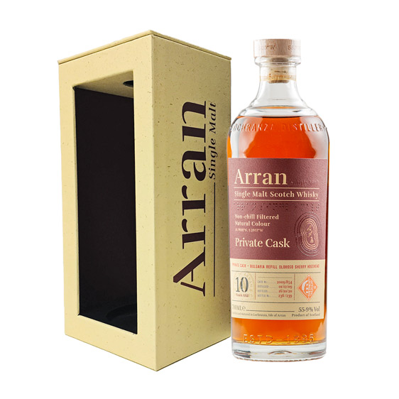 arran-private-cask-bulgaria Arran 10 Year Old Private Cask - Image 1